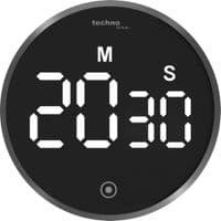 Таймер кухонный Technoline KT600 Magnetic Touchscreen Black (KT600)