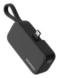 Портативний зарядний пристрій USB-C 5000MAH BLACK IP130D MOMAX