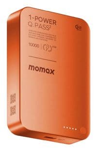 Портативний зарядний пристрій WRL 10000MAH SOLAR ORANGE IP168Q22M MOMAX