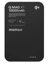 Портативний зарядний пристрій WRL 10000MAH BLACK IP136Q2D MOMAX