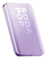 Портативний зарядний пристрій WRL 5000MAH PURPLE IP165U MOMAX