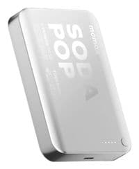 Портативний зарядний пристрій WRL 10000MAH SILVER IP166S MOMAX