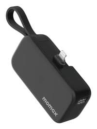 Портативний зарядний пристрій LIGHTNING 5000MAH BLACK IP130MFID MOMAX