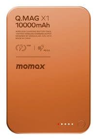 Портативний зарядний пристрій WRL 10000MAH Q.MAG X1 ORANGE IP117AM MOMAX