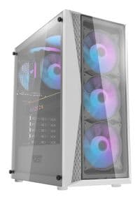 УЦИНКА! Корпус для компьютера DARK FLASH DK352 PLUS ATX без блока питания, белый