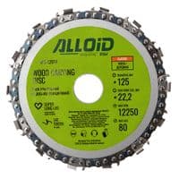 Диск пильний Alloid по дереву, ланцюговий, 12522.2мм, 14 зубів (WS-12514)