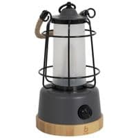 Ліхтар Bo-Camp Harlington Rechargable Dimming 370 Lumen Bamboo-Grey (5818921) (DAS303872)