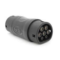 Адаптер перехідник для зарядки електромобіля GBT-Type2, 7Pin, 380V, IP55, Black