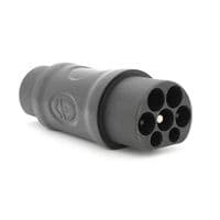 Адаптер переходник для заряжки электромобиля Type2-GBT, 5Pin,220V, IP55, Black