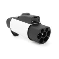 Адаптер перехідник для зарядки електромобіля NACS-GB/T, 32A, 7kW, IP67, Black/Grey
