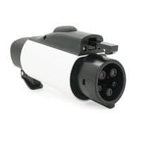 Адаптер перехідник для зарядки електромобіля NACS-Type1, 80A, 19kW, IP67, Black/Grey