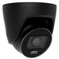 5 Mp IP вариофокальная видеокамера с гибридной подсветкой Ajax TurretCam HLVF (5 Mp) Black (2.8-12 мм)