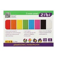 Пластилин ZiBi KIDS Line 8 цветов, 128 г (ZB.6272)