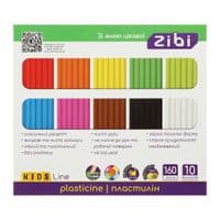 Пластилин ZiBi KIDS Line 10 цветов, 160 г (ZB.6273)