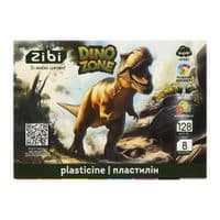 Пластилин ZiBi KIDS Line DINO 8 цветов, 128 г (ZB.6277)