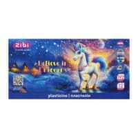 Пластилин ZiBi KIDS Line UNICORN 12 цветов, 192 г (ZB.6282)