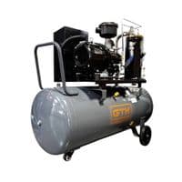 Компрессор GTM винтовой, ресивер 200л, 1000л/мин, 7.5kW, 8бар, 380V, инвертор (DLG7.5V/inv)