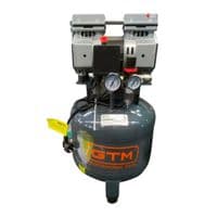 Компрессор GTM ресивер 30л, 105л/мин, 0.75kW, 8бар, 220V, 2 цилиндра, безмасляный (KAWL750-30L)
