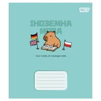 Тетрадь Yes предметная Capybara ИНОСТРАННЫЙ ЯЗЫК 24 листа линия (768552)