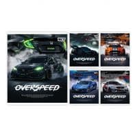 Тетрадь Yes Overspeed А5 18 листов линия (768589)