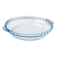 Круглая форма для запекания PYREX 26x23 см (1,3 л) с ручкой и наклейкой (197BN00/B348)