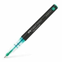 Ролер Faber-Castell Free Ink rollerball, колір чорнила зелений, 1,5 мм, одноразовий (31342)