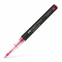 Ролер Faber-Castell Free Ink rollerball, колір чорнила темно-червоний, 1,5 мм, одноразовий (31340)