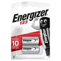 Литиевые батарейки Energizer CR123A, 2 шт. (EL123AP)