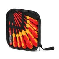 Отвертка Voltronic с насадками, 6 в 1, диэлектрическая, с индикатором, CRV, Box (М616)