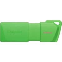 Флеш накопичувач USB 128Gb Kingston DataTraveler Exodia M, Green, USB 3.2 Gen 1 (KC-U2L128-7LG)