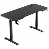 Компьютерный стол GT Racer TY-1611 Black (TY-1611 (160x60x72-117) Black)