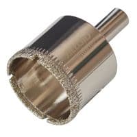 Сверло Alloid Base, корончатое, алмазное, по стеклу и керамике, 35мм (GS-50035)
