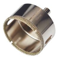 Сверло Alloid Base, корончатое, алмазное, по стеклу и керамике, 55мм (GS-50055)