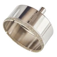 Сверло Alloid Base, корончатое, алмазное, по стеклу и керамике, 65мм (GS-50065)