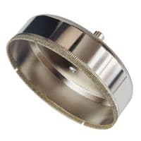 Сверло Alloid Base, корончатое, алмазное, по стеклу и керамике, 100мм (GS-50100)