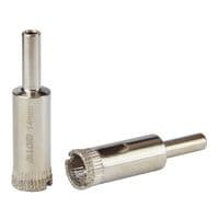 Сверло Alloid Base, корончатое, алмазное, по стеклу и керамике, 14мм, 2шт. (GS-50014)
