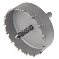 Сверло Alloid Base, корончатое, твердосплавное, по металлу, 85мм (TS-10085)
