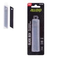 Лезвие Alloid Pro, сегментное 18мм, SK5, пластиковый пенал, 5шт. (SB-1806)