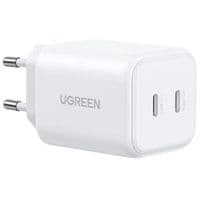 Зарядное устройство для Ugreen X526 2xUSB-C PD45W GaN white (65154)