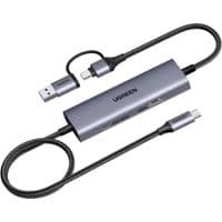 Перехідник Ugreen CM725 USB-C/USB-A to Video Capture Card 1080P gray (65856)