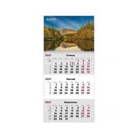 Календарь Axent настенный квартальный 2027 г.,1 пр. Mountains 2 (8801-27-5-A)