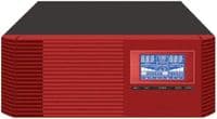 ДБЖ інвертор SVC XL-1200 потужністю 1200ВА/1000Вт, чиста синусоїда (режим DC), DC 12V, 10A/20A, 2хShuko з акумуляторною батареєю