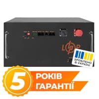 Аккумулятор LP LiFePO4 51,2 V-150 Ah (7680 Wh) (BMS JK 150 А/100 А) RM RS485/CAN BL