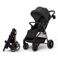 Детская коляска Kinderkraft Grande 2, черная (KSGRAN02BLK0000) (5902533929580)
