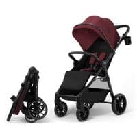 Коляска Kinderkraft Grande 2 Burgundy (KSGRAN02BRG0000) (5902533929573)