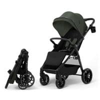 Детская коляска Kinderkraft Grande 2 зеленого цвета (KSGRAN02GRE0000) (5902533929597)