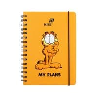Тижневик Kite дитячий на спіралі Garfield, тверда обкладинка (GF26-438)
