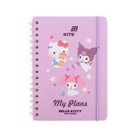 Тижневик Kite дитячий на спіралі Hello Kitty, тверда обкладинка (HK26-438)