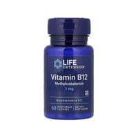 Витаминно-минеральный комплекс Life Extension Витамин B12, Метилкобаламин, 1 мг, вкус ванили, Vitamin B12, Methyl (LEX-15366)