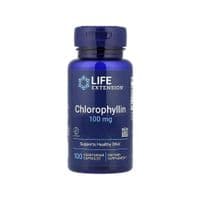 Витаминно-минеральный комплекс Life Extension Хлорофиллин, 100 мг, Chlorophyllin, 100 вегетарианских капсул (LEX-15711)
